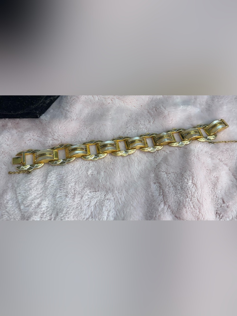 Vintage Mid Century Spanish Toledo link Bracelet